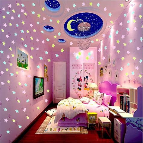 glow in the dark bedroom decor